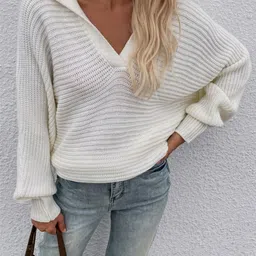 HERE&NOW Women Ribbed Pullover-picture-34