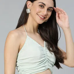 Oxolloxo Lime Green Bralette Crop Top image 3