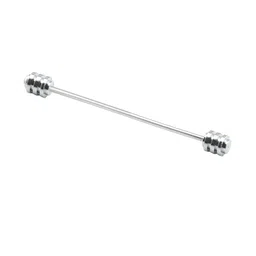 Peora Silver Plated Tie Pin Brooch image 3