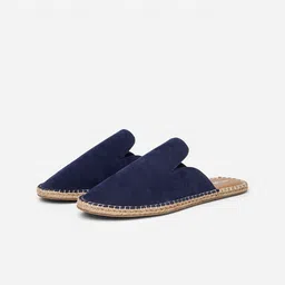 Styli Men Faux Suede Mule Espadrilles image 2