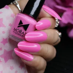 Moraze Set of Fan Brush & Nail Paint 5 ml - You Make Me Blush image 4