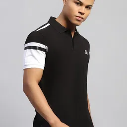 rock.it Men Polo Collar Solid T-shirt image 3
