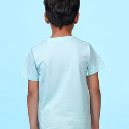 NUSYL Boys Typography Printed Regular Fit T-shirt image 2