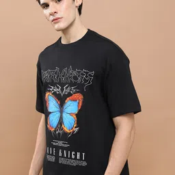 HIGHLANDER Graphic Printed Oversized Drop Shoulder Oversized T-Shirt-picture-34