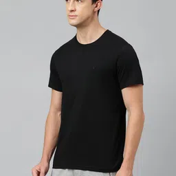 van heusen innerwear Van Heusen Men Solid Round Neck T-shirt image 3