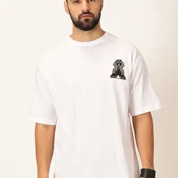 Thomas Scott Oversized Graphic Printed Cotton Bio Finish T-shirt image 3