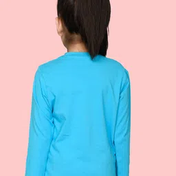 NUSYL Girls Graphic Printed Long Sleeves T-Shirt image 3