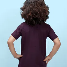 NUSYL Boys Typography Printed Round Neck T-shirt image 4