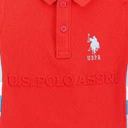 U.S. Polo Assn. Kids Boys Polo Collar Pure Cotton T-shirt image 3