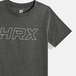 HRX by Hrithik Roshan Boys Graphic Printed T-shirt image 2