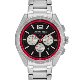 Michael Kors Men Accelerator 2.0 Bracelet Style Chronograph Analogue Watch MK9176I-Silver image 1