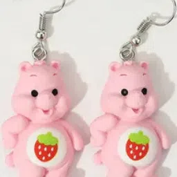 AKISON JEWELS Contemporary style teddy bear Earrings-picture-56