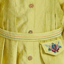 Peppermint Bell Sleeve Drop-Waist Dress image 5