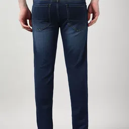 Peter England Casuals Men Slim Fit Mid-Rise Light Fade Jeans image 3