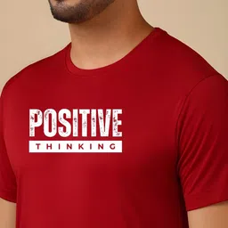 CASUALBUD Men Typography Printed Round Neck T-shirt image 3
