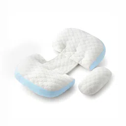 FRIDO Blue Cotton Filled Cotton Maternity Pillow-picture-57