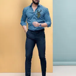 Moda Rapido Men Standard Casual Shirt image 2