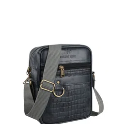 Fashion twist Unisex Textured Messenger Bag image 5