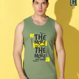 WOOSTRO Men Typography 2 Printed Raw Edge Slim Fit T-shirt-image-84