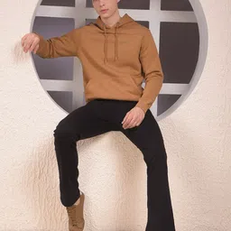 Numero Uno Men Printed Hooded Neck Sweatshirt image 2