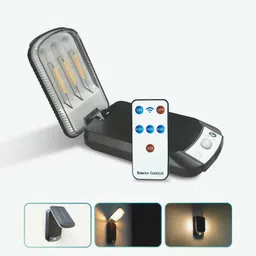 Homehop Solar Wall Light Outdoor Automatic Motion Sensor Foldable Decor Lamp For Home image 1