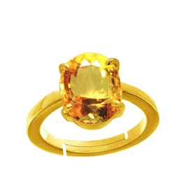 RRVGEM 8.00 KT Citrine Oval Cut Precious Gemstone Ring-picture-39