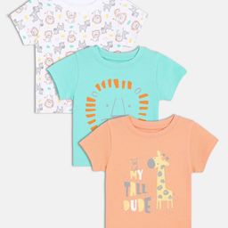 MINI KLUB Boys 3 Printed Pure Cotton Applique T-shirt-picture-15