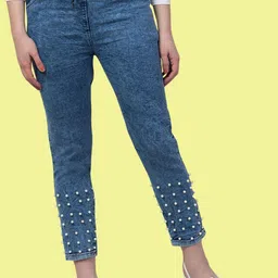 Ira Collections Women Cotton Comfort Regular Fit Mid-Rise Light Fade Stretchable Jeans-picture-26