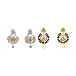 Women Click Geometric Drop Earrings image 1