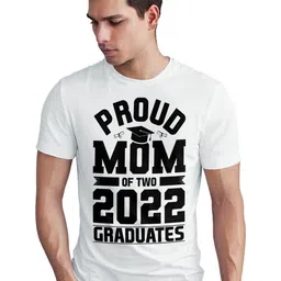 Seekbuylove Typography Printed Round Neck Pure Cotton T-shirt image 4