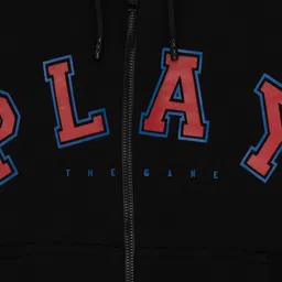 Status Quo Boys Typography Printed Hooded Sweatshirt image 3