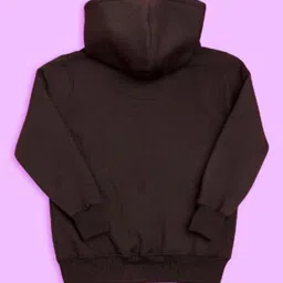 NUSYL Kids Typography Printed Hooded Pullover image 3