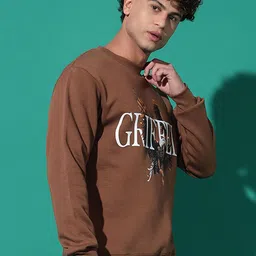 GRIFFEL Men Printed Sweatshirt image 3