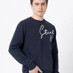 Red Tape Typography Printed Long Sleeves Pullover Sweatshirt image 2