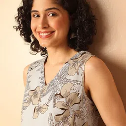 Anouk Rustic Women Floral Printed Kurta image 2