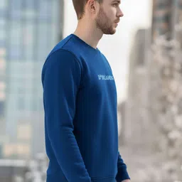 Moda Rapido Men Printed Round Neck Pullover Sweatshirt image 2