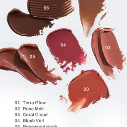 Molten Beauty Velvet Blur Lip & Cheek Tint With 1% Peptides - 7.2 ml - Cocoa Whisper 06 image 3