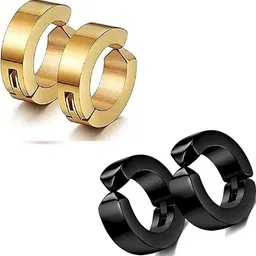 shobhram Unisex Gold Earrings-picture-30