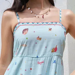 Vara By Vishudh Women A-Line Maxi Dress image 5