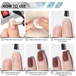 Gleevia UV Gel Nail Polish - 15 ml - Shade S34 image 5