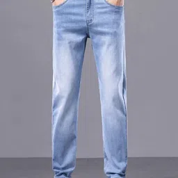 StyleCast x Revolte Men Straight Fit Mid-Rise Light Fade Stretchable Jean-picture-17