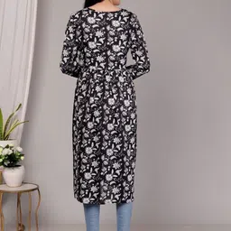 JAGRON Floral Printed Anarkali Kurta image 2