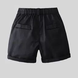 LULU & SKY Boys Checked Shirt with Shorts image 3