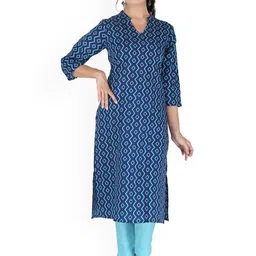 Neelokurti Women Geometric Printed Daily Straight Kurta-picture-21