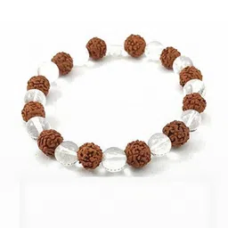 Divine souvenirs Unisex Artificial Beaded Elasticated Bracelet-picture-38