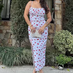 BAESD Floral Print Maxi Dress image 2