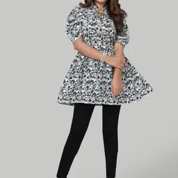 HIALTO Women Black Solid Other Tops image 4