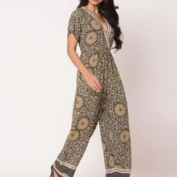 Moomaya Printed Basic Jumpsuit image 2