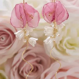 DressBerry Floral Drop Earrings-picture-16