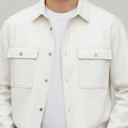 Mast & Harbour Men Cotton Spread Collar Long Sleeves Bomber Jacket image 2
